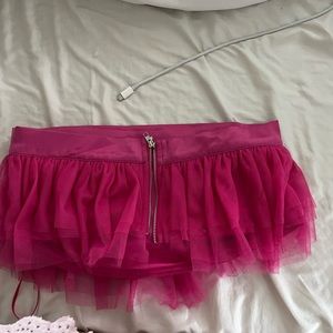 super fun hot pink going out top!!!!